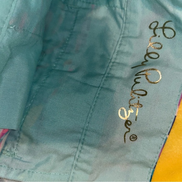 Lilly Pulitzer 5" Callan Shorts Flamenco Beach Engineered Size 2 flamingo - Picture 3 of 6